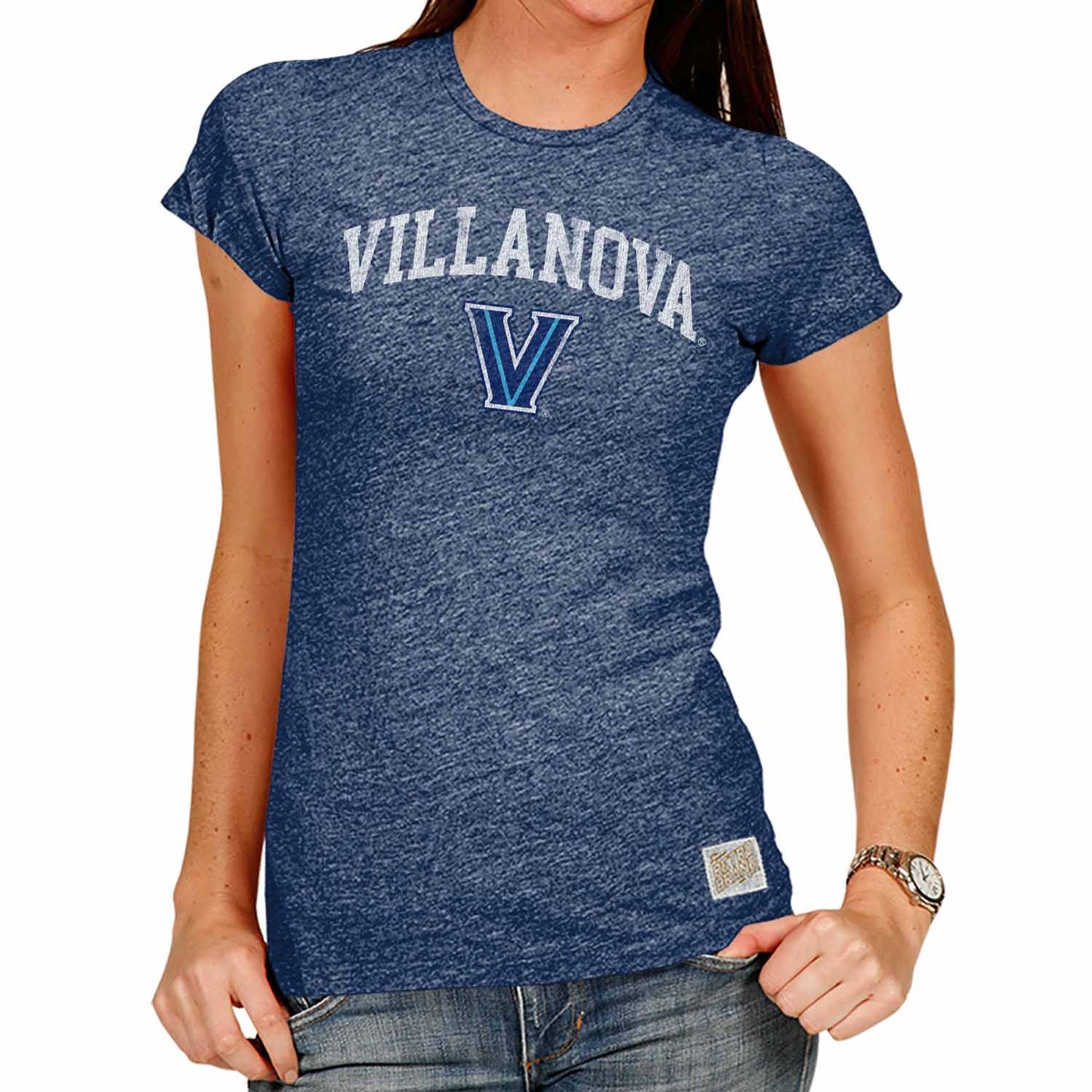 Villanova Wildcats University Women's T-Shirt  - Navy