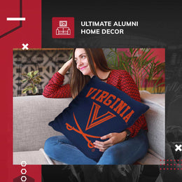 Virginia Cavaliers NCAA Decorative Pillow - Navy