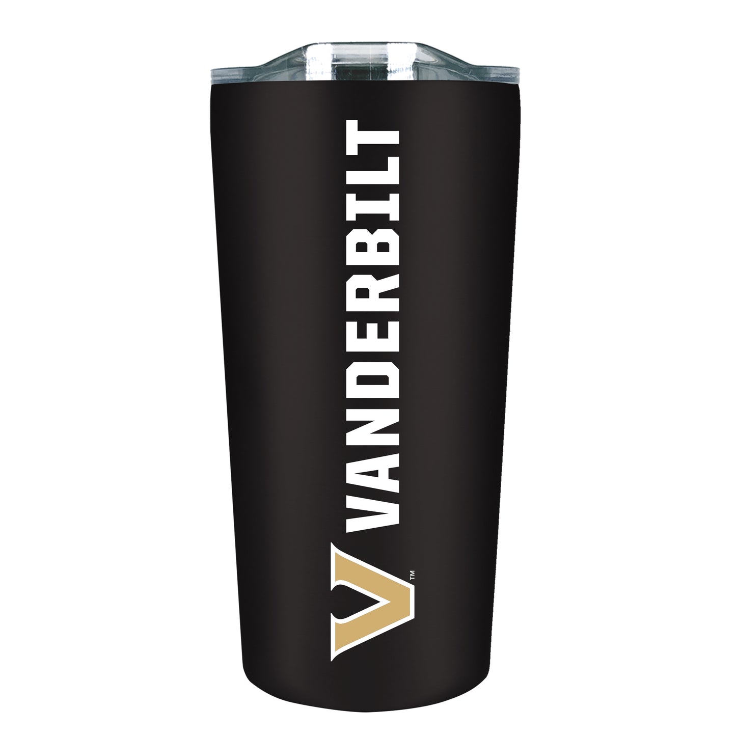 Vanderbilt Commodores NCAA Stainless Steel Tumbler perfect for Gameday - Black