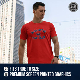 Washington Capitals NHL Adult Game Day Unisex T-Shirt - Red