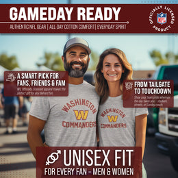 Washington Commanders NFL Adult Gameday T-Shirt - Gray
