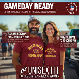 Washington Commanders NFL Adult Gameday T-Shirt - Maroon