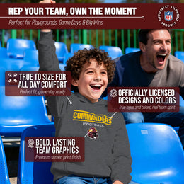 Washington Commanders NFL Youth Football Helmet Hood - Charcoal