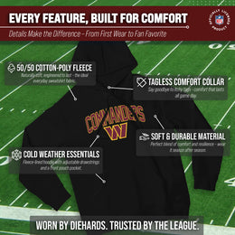 Washington Commanders NFL Home Team Hoodie - Black