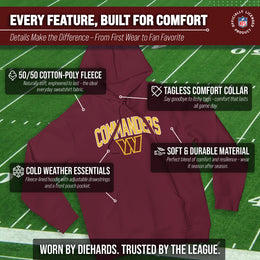 Washington Commanders NFL Home Team Hoodie - Maroon