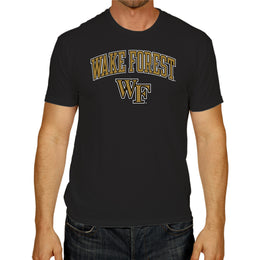 Wake Forest Demon Deacons NCAA Adult Gameday Cotton T-Shirt - Black