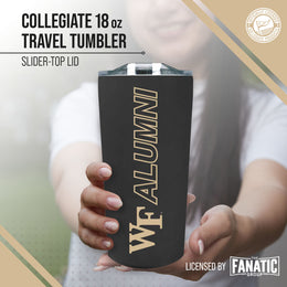 Wake Forest Demon Deacons Collegiate Stainless Steel Travel Tumbler for Alumni - Black