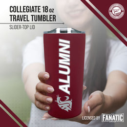 Washington State Cougars Collegiate Stainless Steel Travel Tumbler for Alumni - Maroon