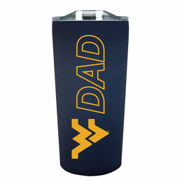 West Virginia Mountaineers NCAA Stainless Steel Travel Tumbler for Dad - Navy
