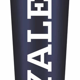 Yale Bulldogs NCAA Stainless Steel Tumbler perfect for Gameday - Navy
