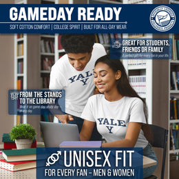 Yale Bulldogs NCAA Adult Gameday Cotton T-Shirt - White