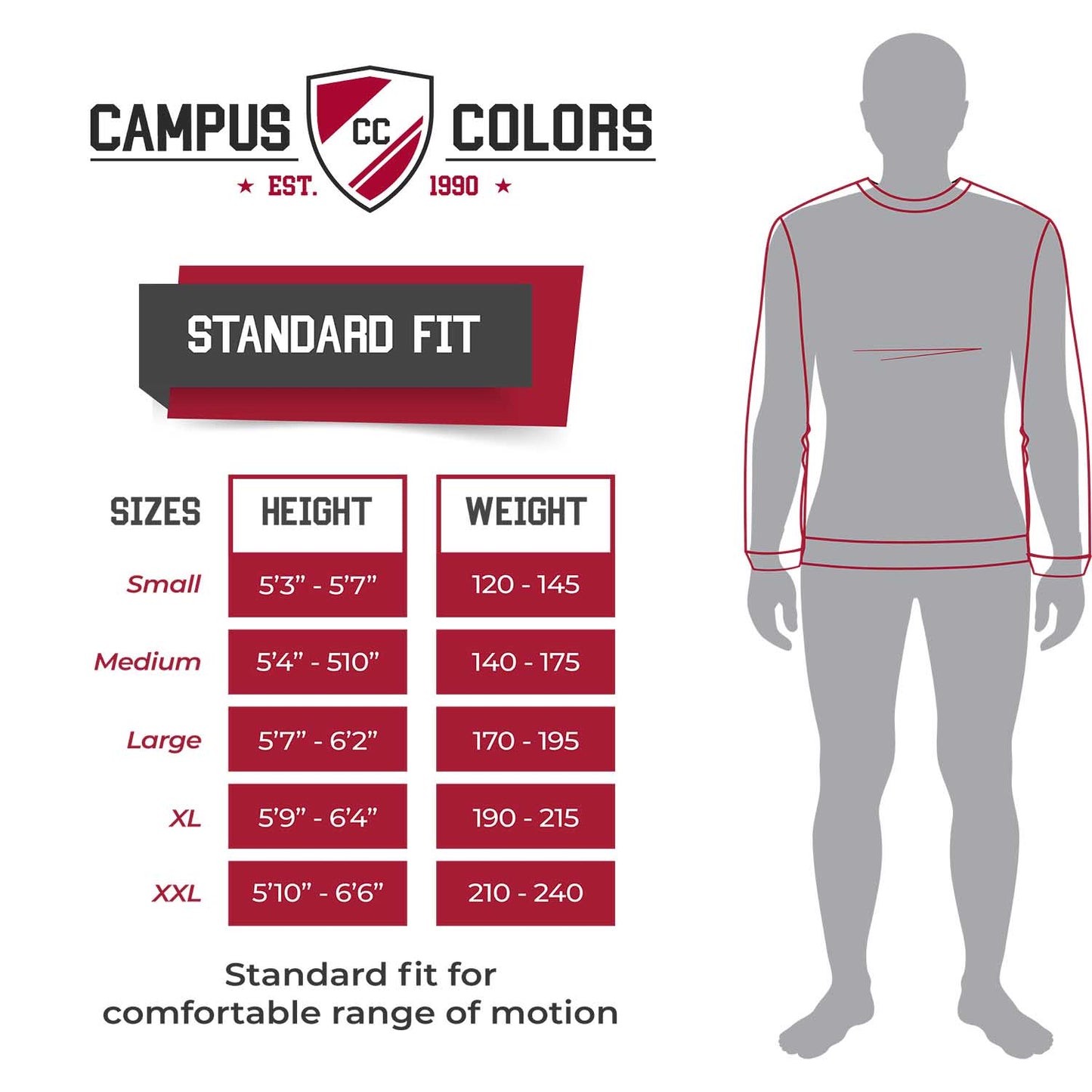 Boston College Eagles NCAA MVP Adult Long-Sleeve Shirt - Maroon