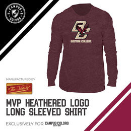 Boston College Eagles NCAA MVP Adult Long-Sleeve Shirt - Maroon