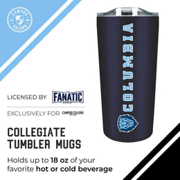 Columbia Lions NCAA Stainless Steel Tumbler perfect for Gameday - Navy