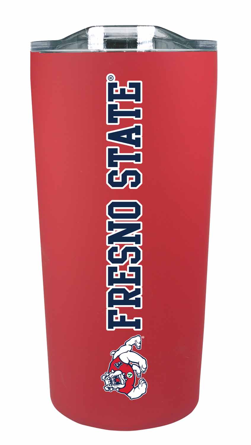 Fresno State Bulldogs NCAA Stainless Steel Tumbler perfect for Gameday - Red