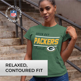 Green Bay Packers NFL Gameday Women's Relaxed Fit T-shirt - Green