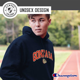 Gonzaga Bulldogs Champion Adult Tackle Twill Hooded Sweatshirt - Navy