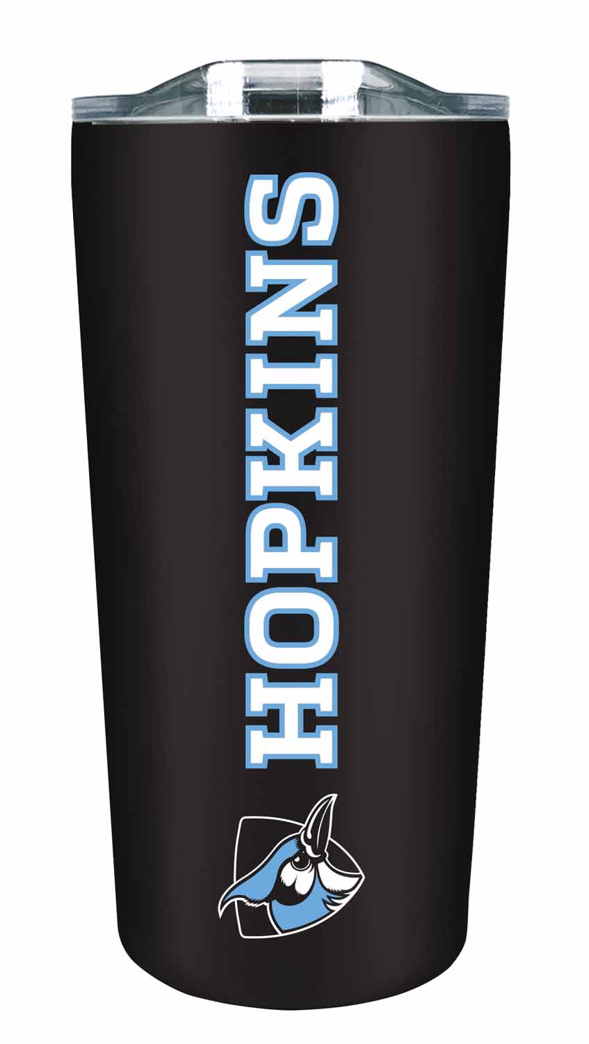 Johns Hopkins Blue Jays NCAA Stainless Steel Tumbler perfect for Gameday - Black