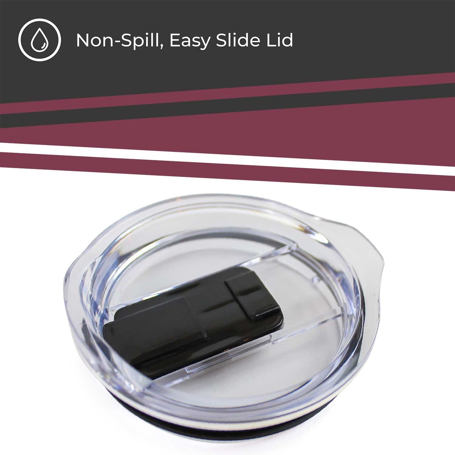 Mississippi State Bulldogs NCAA Stainless Steel Tumbler perfect for Gameday - Maroon