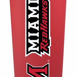 Miami Redhawks NCAA Stainless Steel Tumbler perfect for Gameday - Red