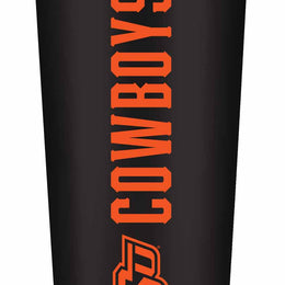 Oklahoma State Cowboys NCAA Stainless Steel Tumbler perfect for Gameday - Black