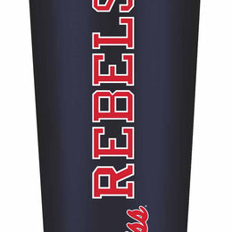 Ole Miss Rebels NCAA Stainless Steel Tumbler perfect for Gameday - Navy