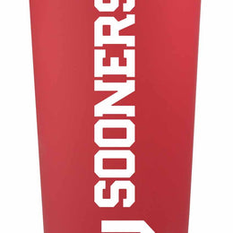 Oklahoma Sooners NCAA Stainless Steel Tumbler perfect for Gameday - Crimson