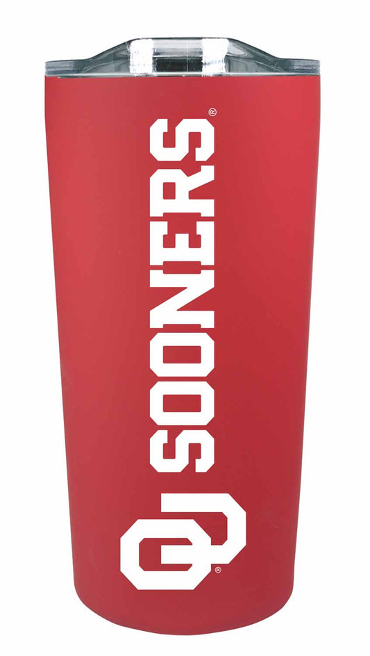 Oklahoma Sooners NCAA Stainless Steel Tumbler perfect for Gameday - Crimson