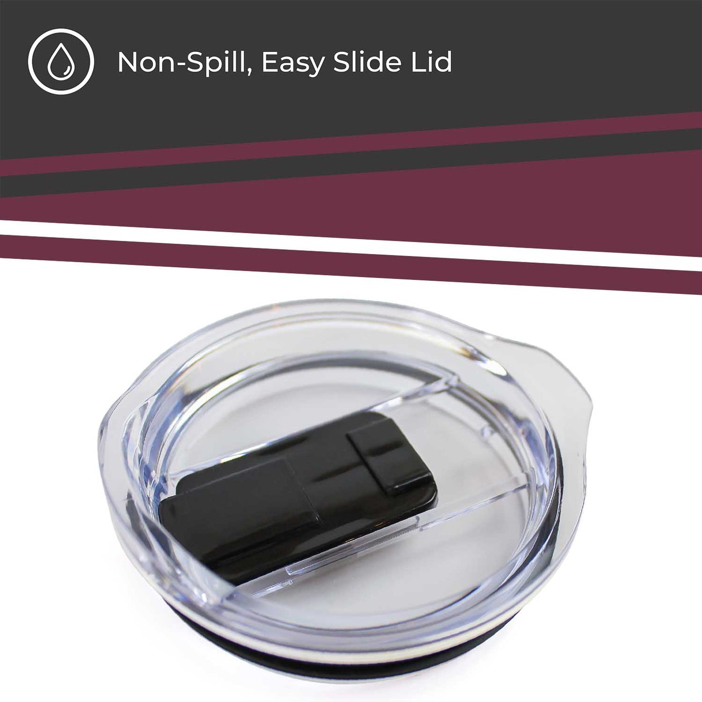 South Carolina Gamecocks NCAA Stainless Steel Tumbler perfect for Gameday - Maroon