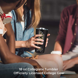 Central Florida Knights NCAA Stainless Steel Tumbler perfect for Gameday - Black